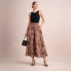 Windsor Silk Blend Skirt